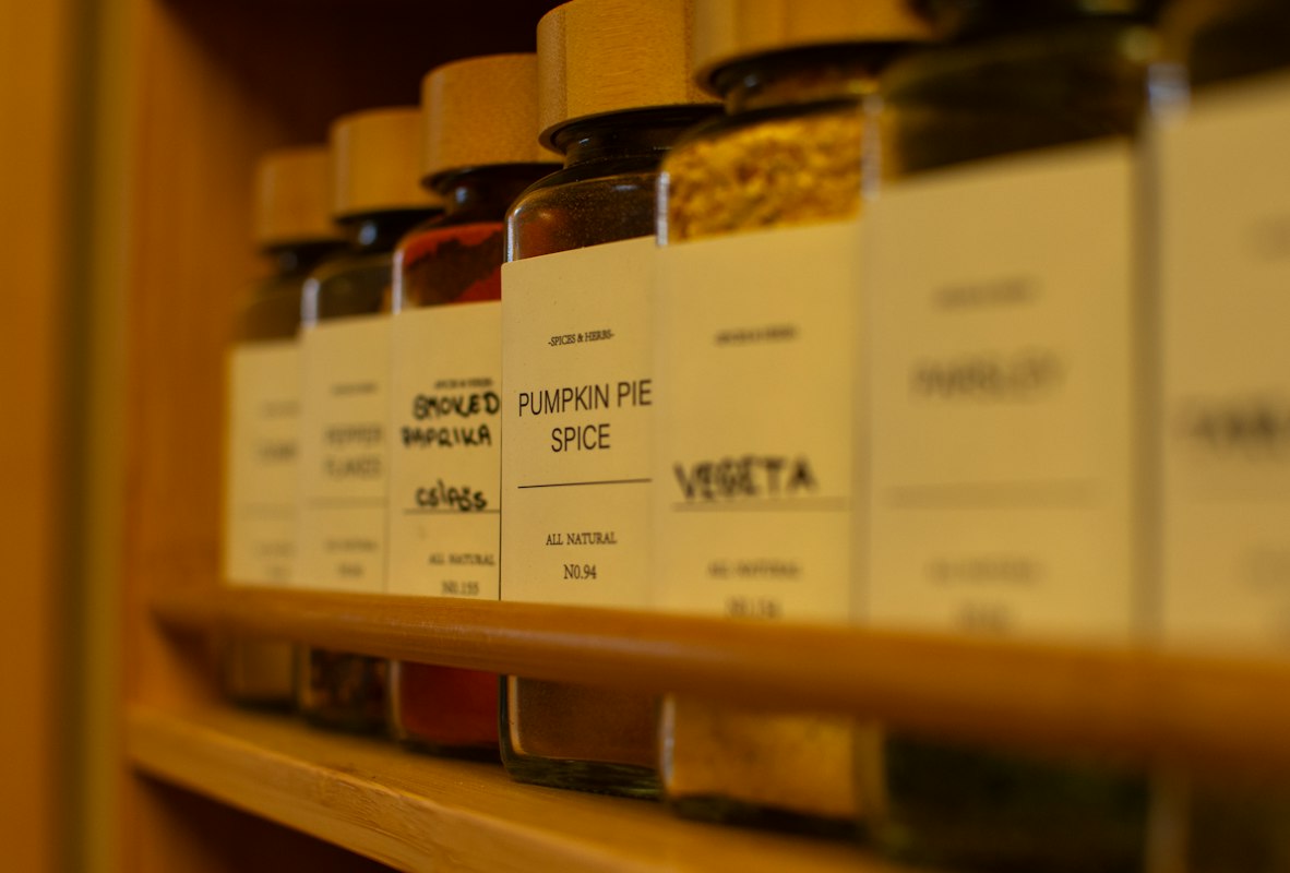Récipients hermétiques pour épices